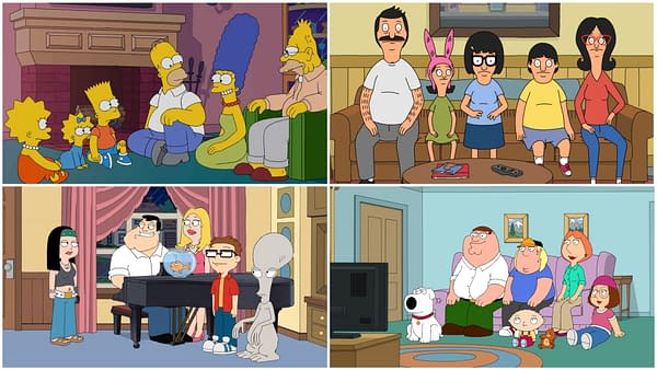 Family Guy: MacFarlane Shares His Mt Rushmore of Adult Animated Comedy