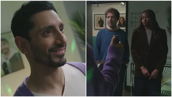 SNL UK Host Riz Ahmed Ayoade Bamgboye & George Fouracres
