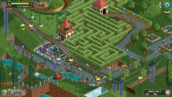RollerCoaster Tycoon Classic Is Coming to PS5 & Xbox Series X|S