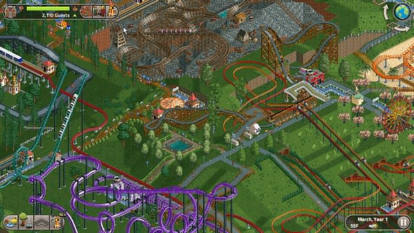 RollerCoaster Tycoon Classic Is Coming to PS5 & Xbox Series X|S