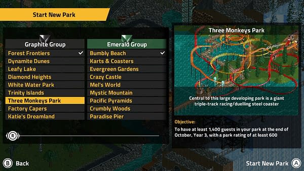 RollerCoaster Tycoon Classic Is Coming to PS5 & Xbox Series X|S