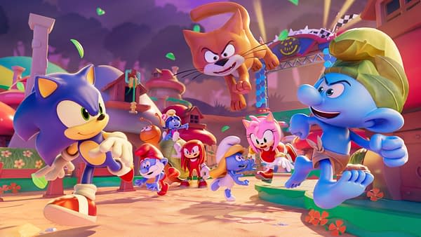 Sonic Rumble Unveils Limited-Time Smurfs Collaboration