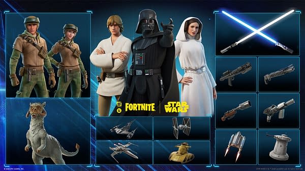 Fortnite Has Added The Star Wars Assets To Their Creative Islands