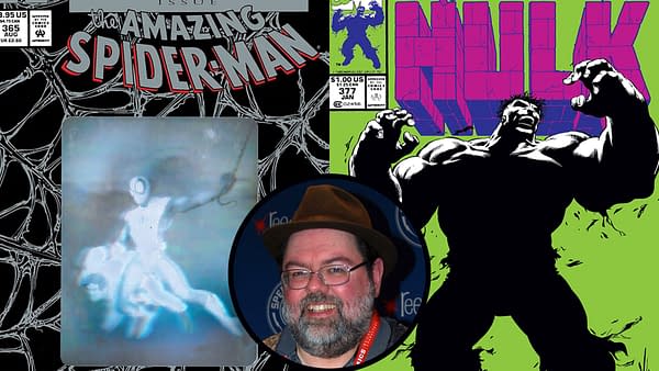 Amazing Spider-Man #365 (Marvel, 1992), Incredible Hulk #377 (Marvel, 1991), photo of Tom Brevoort by Luigi Novi