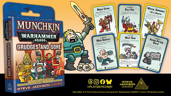 Munchkin Launches New Warhammer 40,000: Grudges and Gore Expansion