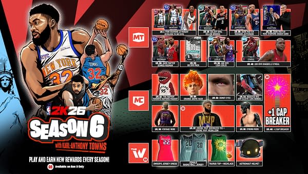 Karl-Anthony Towns Headlines Season 6 of NBA 2K26