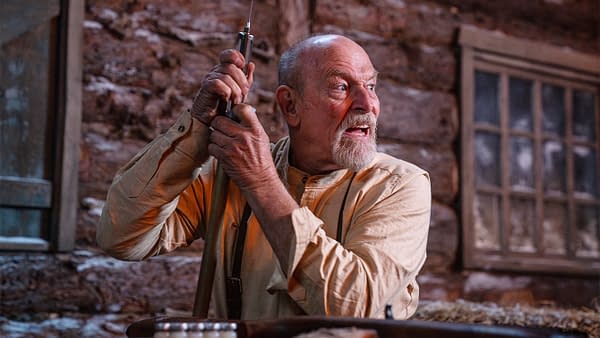 The Yeti Star Corbin Bernsen on 1940s Twilight Zone Feel Horror & More