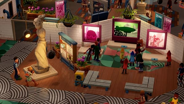 Two Point Museum Announces New Arty-Facts DLC