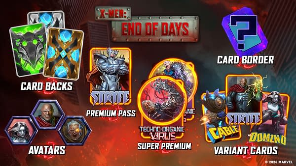 Marvel Snap Launches New Season — X-Men: End of Days