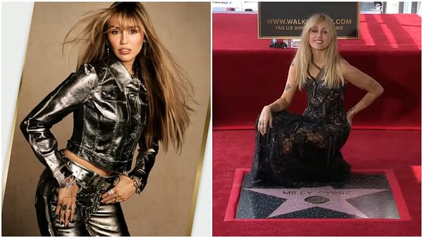 Miley Cyrus Gets Star on the Hollywood Walk of Fame
