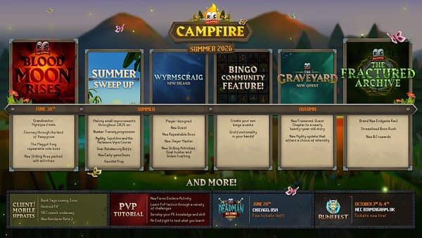 Old School RuneScape Summer 2026 Campfire Reveals Next Updates
