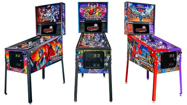Stern Pinball Launches Three New Transformers Pinball Machines