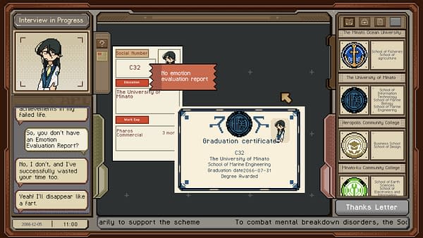 Thank You For Your Application Arrives On Steam in June 2026