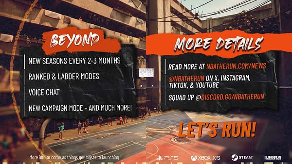 NBA The Run Reveals Upcoming Content Plans With a New Roadmap