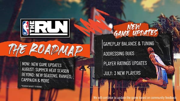 NBA The Run Reveals Upcoming Content Plans With a New Roadmap