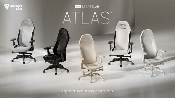 Secretlab Launches Atlas: Their First Task-Focused Ergonomic Chair