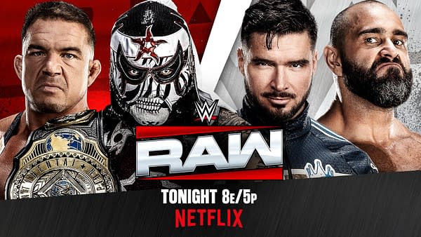 Penta joins forces with Chad Gable to face Ethan Page and Rusev