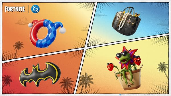DC Sirens Bring Summer To Fortnite With New Additions