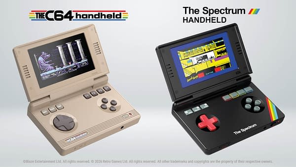 TheC64 Handheld & The Spectrum Handheld Will Launch October 2026