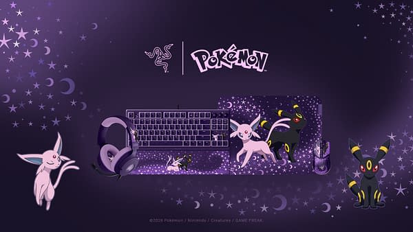 Razer Releases New Pokémon Espeon & Umbreon Collection
