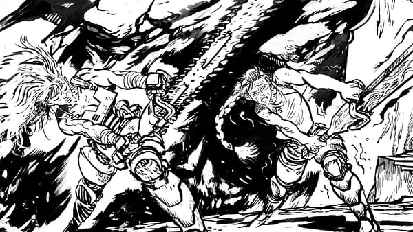Chicks With Chainsaws In Space From Daniel Warren Johnson - Chainkata!