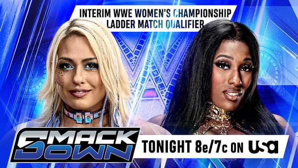 Giulia takes on Lash Legend in the final WWE Interim Women's Title Ladder Match Qualifier