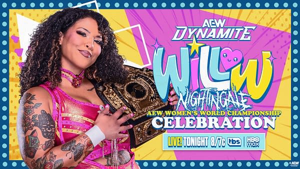 Willow Nightingale AEW Women's World Championship Celebration