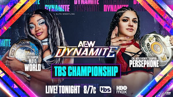 TBS Championship Match: Maya World (c) vs. CMLL World Women's Champion Persephone