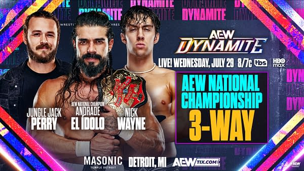 AEW National Championship: Andrade El Ídolo (c) vs.