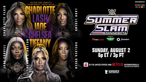 Interim WWE Women's Championship Ladder Match
