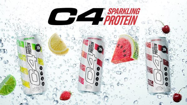 C4 Launches New Line of Sparkling Protein Drinks