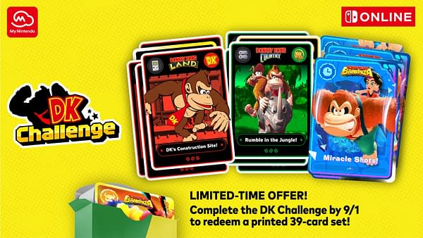 Nintendo Offer New Physical Reward For The DK Challenge