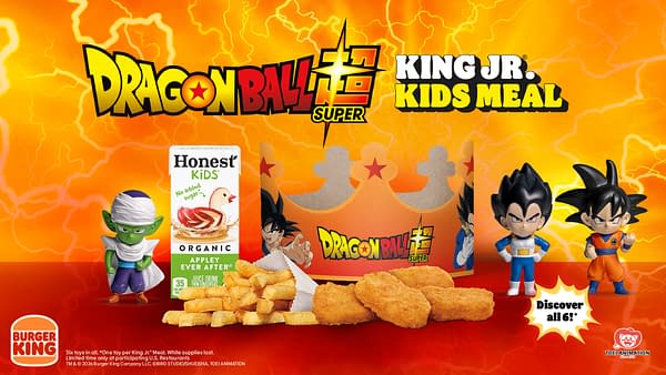 Burger King Launches New Dragon Ball Super Menu
