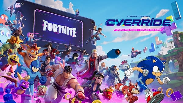 Fortnite's Latest Season Goes Insane With The Video Game Override