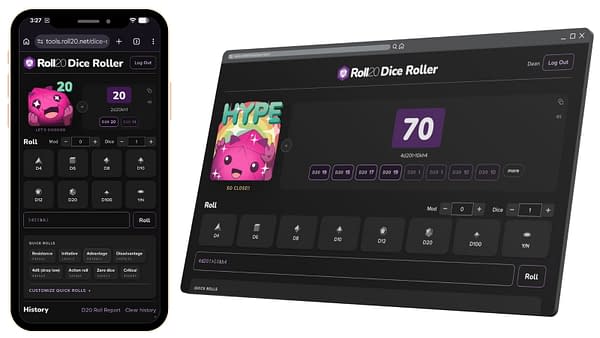 Roll20 Unleashes a New Free Quantum Dice Roller