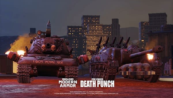 Five Finger Death Punch Comes To World of Tanks Modern Armor