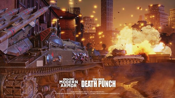 Five Finger Death Punch Comes To World of Tanks Modern Armor
