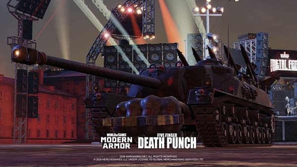 Five Finger Death Punch Comes To World of Tanks Modern Armor