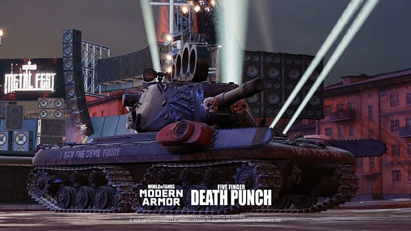 Five Finger Death Punch Comes To World of Tanks Modern Armor