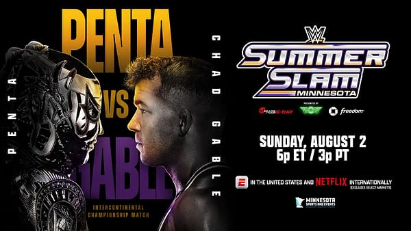 Intercontinental Champion Penta vs. Chad Gable