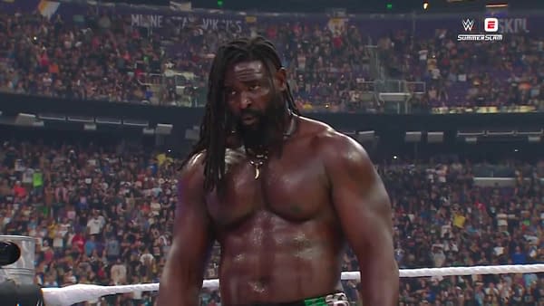 Oba Femi is victorious at WWE SummerSlam