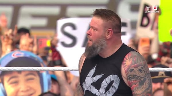 Kevin Owens returned and won a title shot at WWE SummerSlam