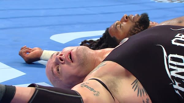 Baron Corbin and Trick Williams enjoy a nice nap on WWE SmackDown