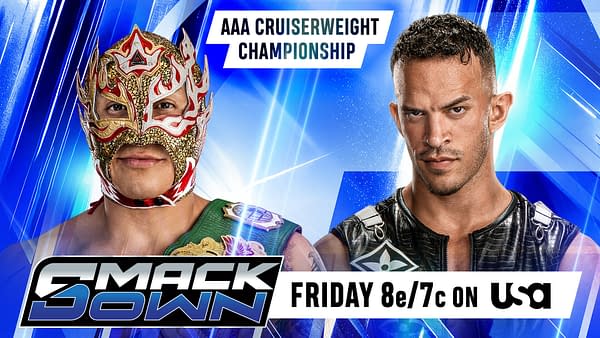 Ricky Saints challenges Rey Fenix for the AAA Cruiserweight Title
