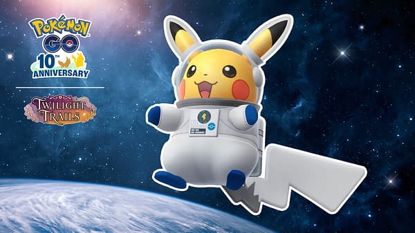 Astronaut Pikachu Arrives in Pokémon GO During World Space Week