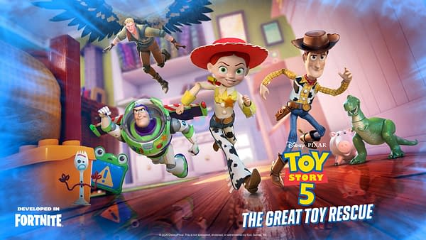 Toy Story 5 Has Arrives In Fortnite For a New Event