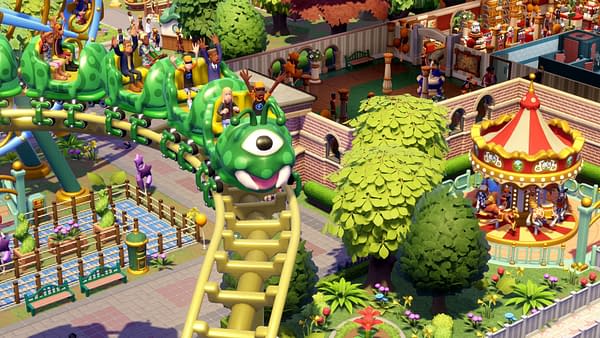 Two Point Museum Reveals New Roller Coaster-Themed DLC