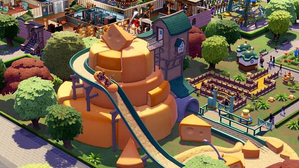 Two Point Museum Reveals New Roller Coaster-Themed DLC