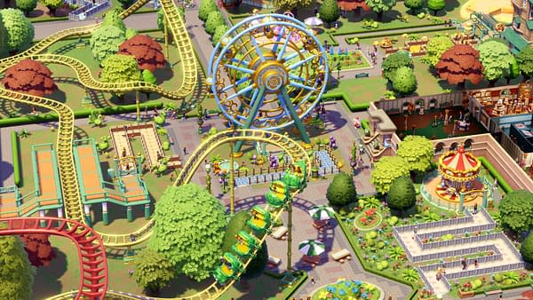 Two Point Museum Reveals New Roller Coaster-Themed DLC
