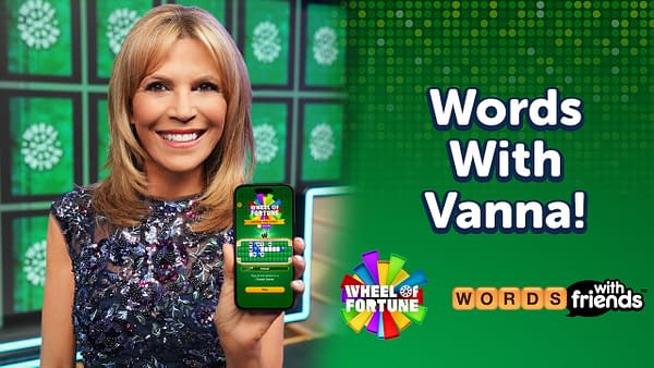 Vanna White Drops Into Words With Friends' Wheel of Fortune Collab